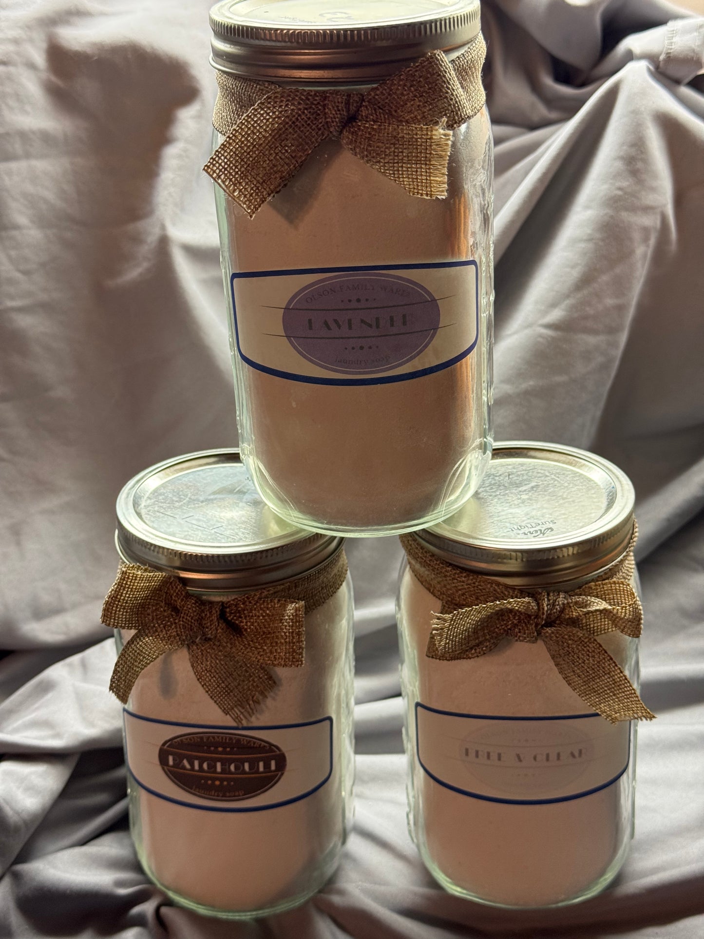 Free Sample Pack (Lavender, Pachouli, Un-Scented.  One Per Customer)